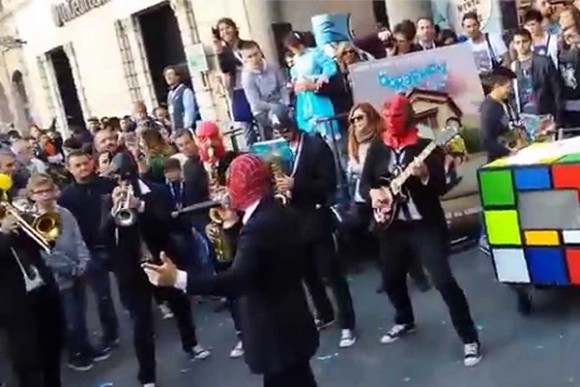 Band itinerante cartoni animati
