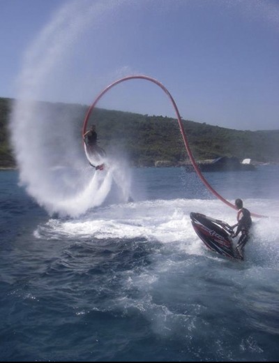 moto d' acqua moto fly board