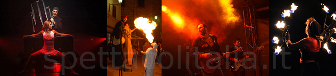 Spettacoli per feste di paese Artisti per feste di paese