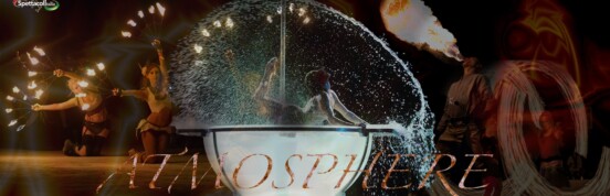Atmosphere fuoco e acqua show per piazze
