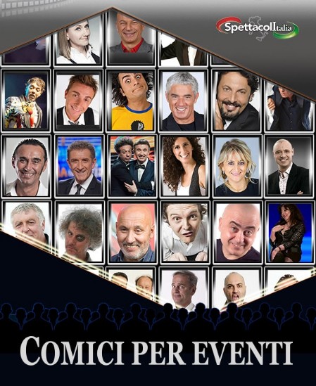 Comici per grandi eventi aziendali
