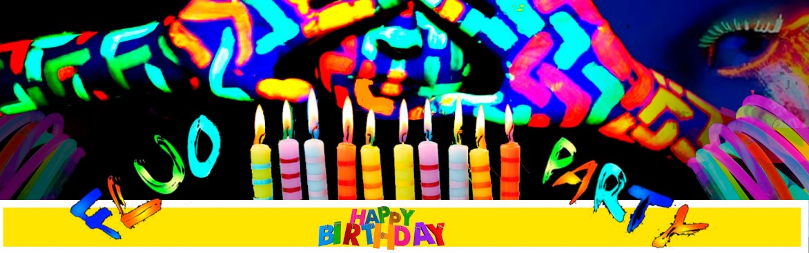 Compleanno fluo party Compleanno fluo party per 18 anni