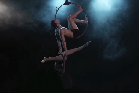 Duo danza aerea per spettacoli ed eventi