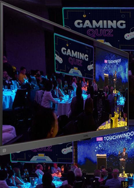 Giochi interattivi a quiz per cene aziendali