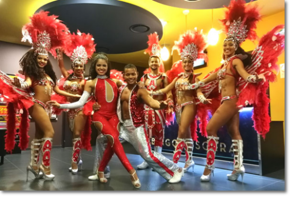 Gruppo ballo brasiliano Gruppo ballo brasiliano per cene aziendali