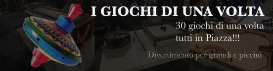 I giochi di una volta in piazza