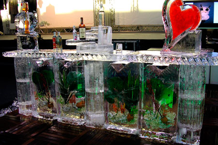 Ice bar per eventi 
