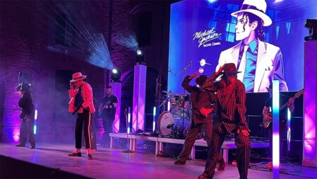 Michael Jackson tribute for event