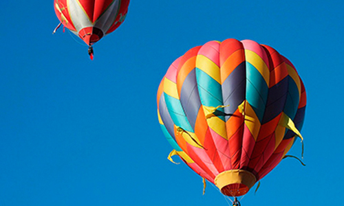 volo in mongolfiera per matrimonio