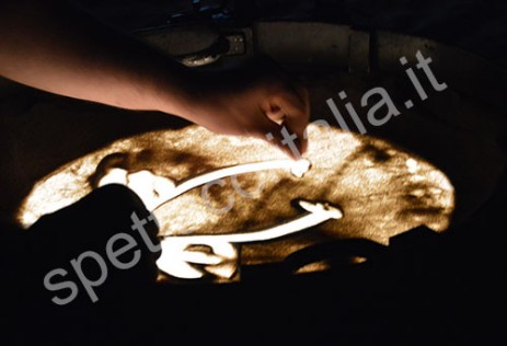 Sand art sabbia artistica