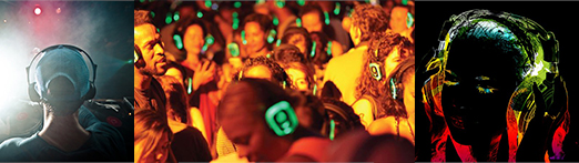 Silent disco party per eventi aziendali
