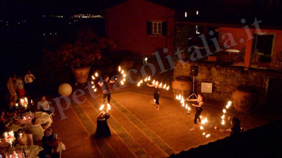 animazione con il fuoco