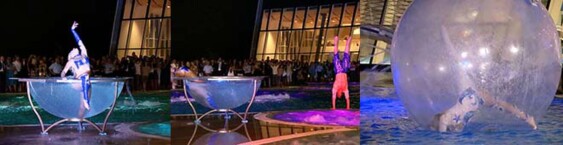 Performance per eventi e notte bianca