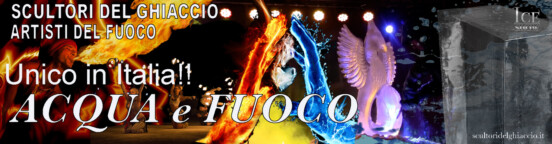 evento con fuoco e ghiaccio per eventi