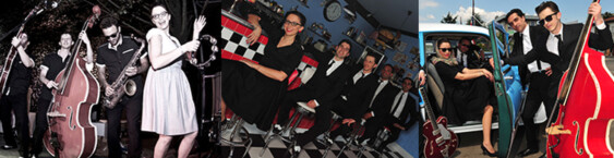 swing anni 50 per eventi aziende  per notte bianca